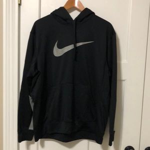 Nike hoodie sweatshirt with grey swoosh